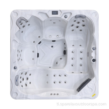 Luxury imassage portable whirlpool panlabas na spas hot tub